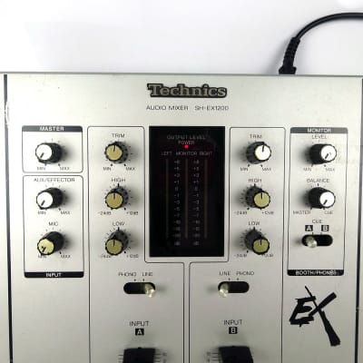 TECHNICS SH-EX1200 World DJ Championship Mixer Silver DMC - FREE