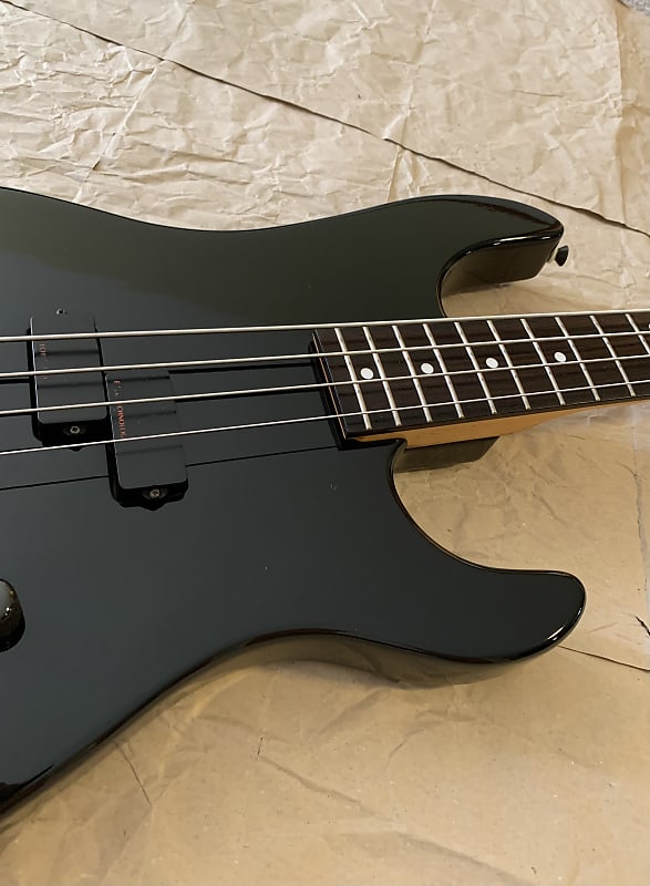Fernandes PJ50 Bass 1980s Black electric rock bass Limited Edition