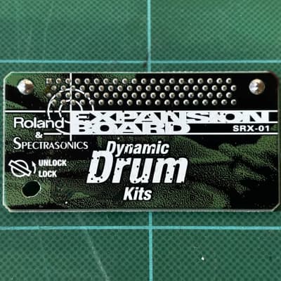 Roland SRX-01 Dynamic Drum Kits Expansion Board 2000s - Green