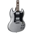 Gibson SG Standard Custom Color Electric Guitar, Silver Mist