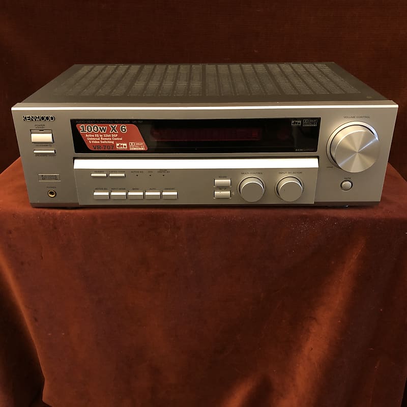 Kenwood VR-707 600W Audio / Video Surround Sound Home Theater Receiver