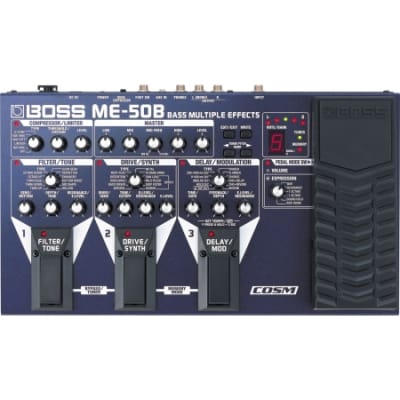 Reverb.com listing, price, conditions, and images for boss-me-50b-bass-multiple-effects
