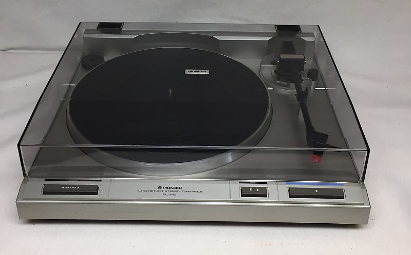 Pioneer PL-340 Auto Return Stereo Turntable | Reverb