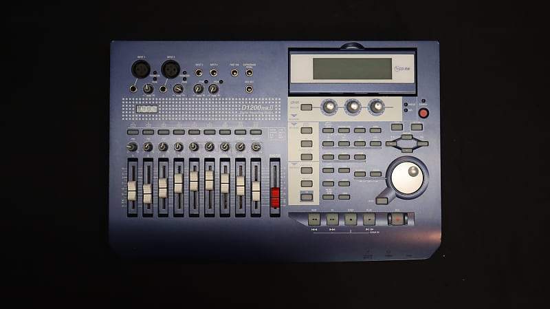 Korg D1200 Digital Recording Studio MK ll 1990s - Violet