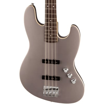 Fender Aerodyne Special Jazz Bass - Rosewood Fingerboard, Dolphin Gray Metallic image 1