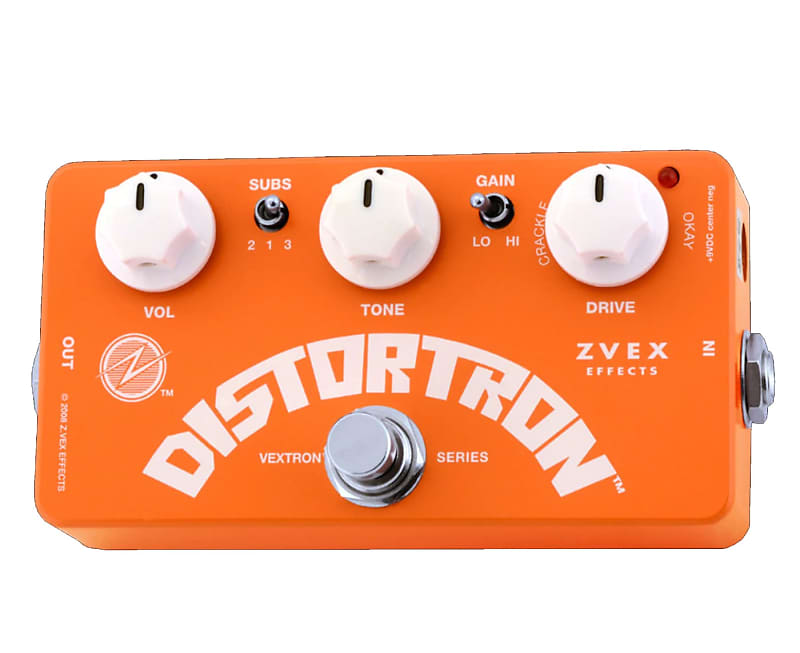 ZVEX Effects Vextron Distortron Guitar Effects Pedal image 1