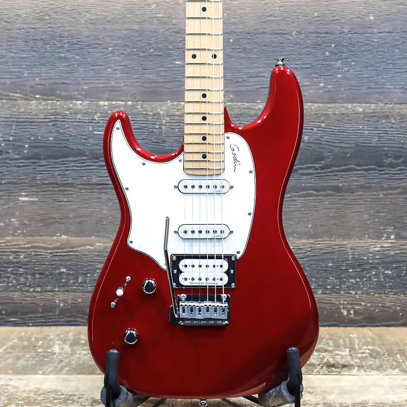 Godin Session LTD Desert Red HG MN Left-Handed 