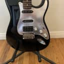 Black and Chrome Standard Squier Fat Stratocaster HSS