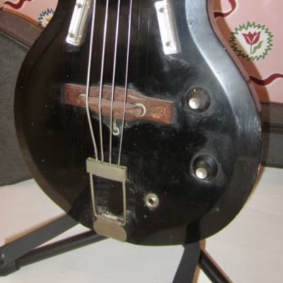 Supro Pocket Bass 1962 - Black imagen 1