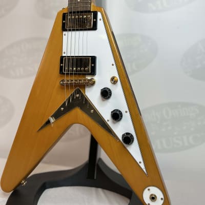 Epiphone Limited Edition '58 Korina Flying V Reissue | Reverb