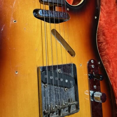 Fender Telecaster Custom '62 Reissue 1987 - very rare in the USA this MIJ Sunburst Tele Custom is the Boss ! image 9
