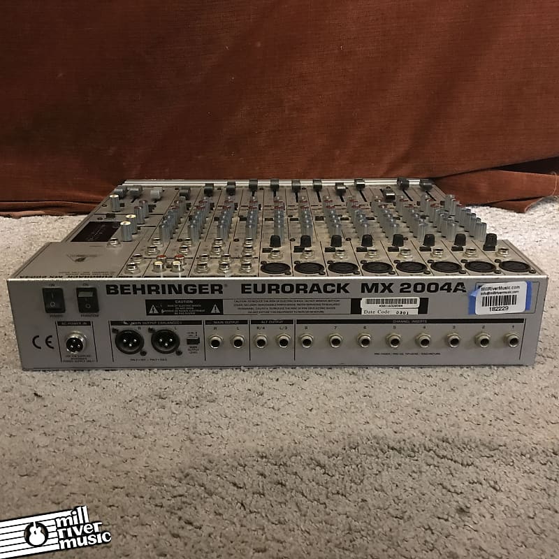 Behringer EUROPACK MX 2004A ミキサー Behringer Eurorack MX 2004A Mixer - Evolution Music