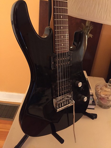 aria pro Ⅱ rs road warrior Electric Guitar Aria Pro Ⅱ RS Road Warrior Black SN I607916