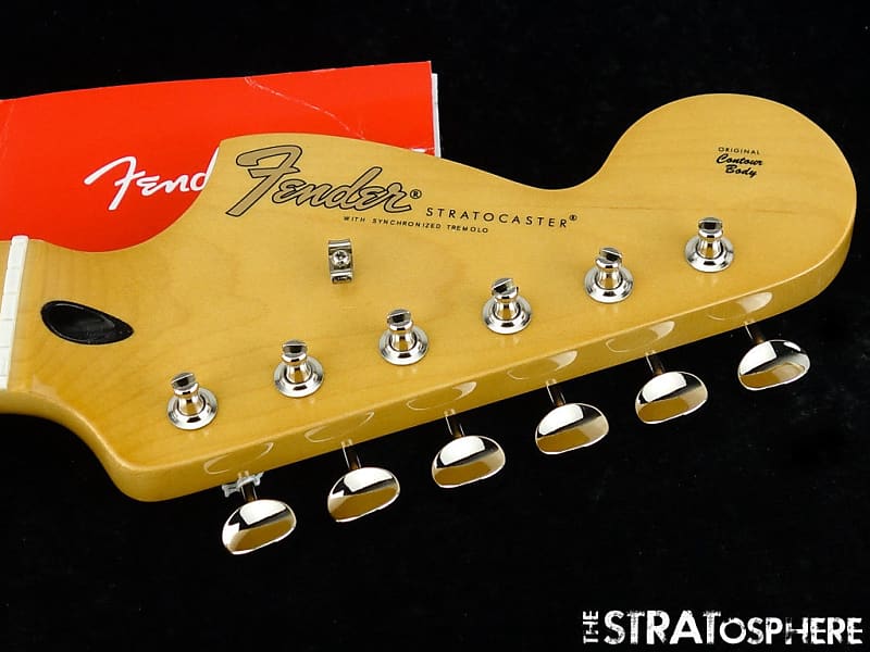 Fender Jimi Hendrix Strat NECK + TUNERS Stratocaster Maple | Reverb UK