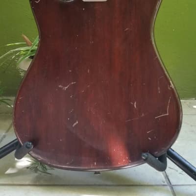Vintage 1981 Ibanez Blazer Series Custom Made guitar JAPAN natural mahogany image 4