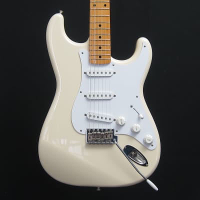 Fernandes LE-2 MIJ Electric Guitar, Creme White, Hardshell Case for sale