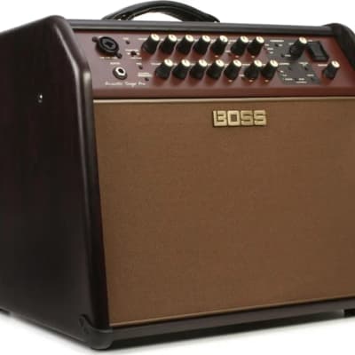 Boss Acoustic Singer Pro Acoustic Guitar Combo Amplifier,120W, Brown image 3