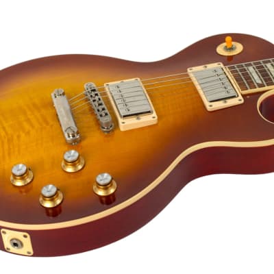 2019 Gibson Les Paul Standard Flamed Maple Iced Tea Burst image 2