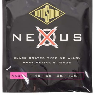 Rotosound ROTOSOUND NXB 45 NEXUS  45-105 corde basso black for sale