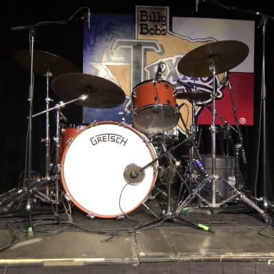 Gretsch Broadkaster Drum Kit 2019 Satin Copper 24/13/18 image 1