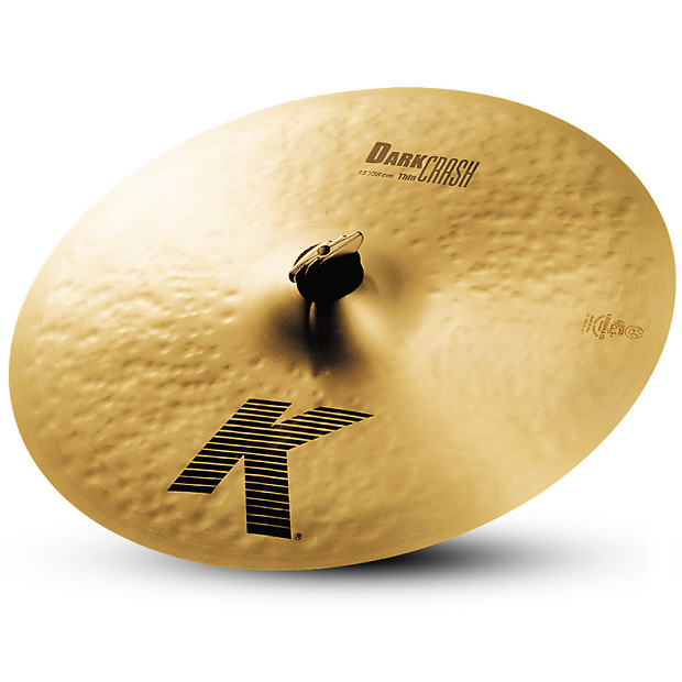 Zildjian 15" K Series Dark Thin Crash Cymbal image 1