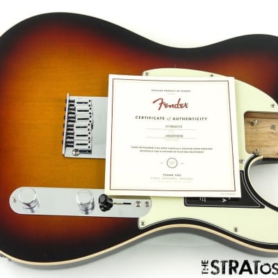2023 Fender American Ultra Tele LOADED BODY, USA Telecaster USA 3TS Sunburst image 2