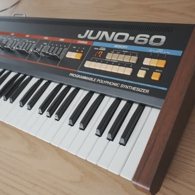 🎁SALE!! ✅ Roland Juno-60  ✅ Perfect working ✅ incl PowerTrans to 100-240V image 4