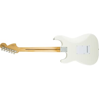 Fender Jimi Hendrix Stratocaster Guitar, Maple Fretboard, Olympic White image 5