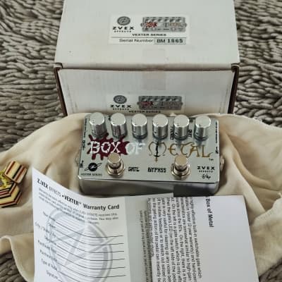 Reverb.com listing, price, conditions, and images for zvex-box-of-metal