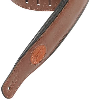 Epiphone Premium Leather Guitar Strap (Brown)