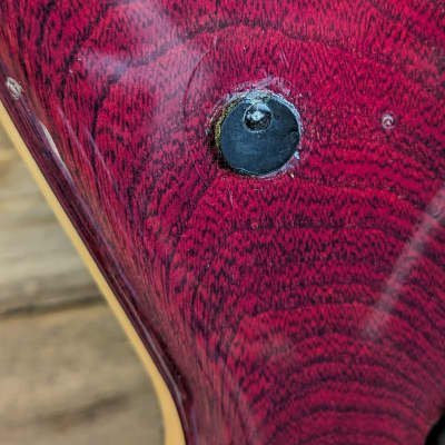 (16498) Daion Power Mark XX-B 4 String Bass '75-'84 - Wine Red image 8