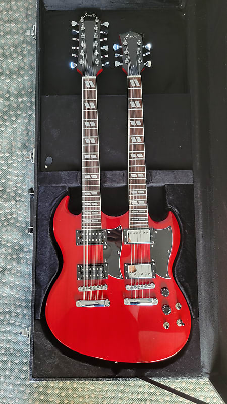 Firefly FFLGS DOUBLE NECK - RED image 1