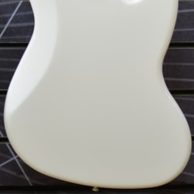 Fender Player Jazz Bass Olympic White Left-Handed Electric Bass Guitar B Stock image 10
