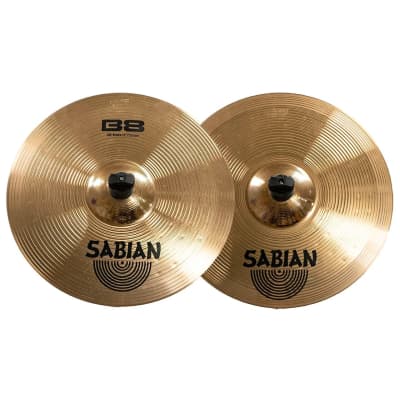 Sabian 13" B8 Hi-Hat Cymbals (Pair)