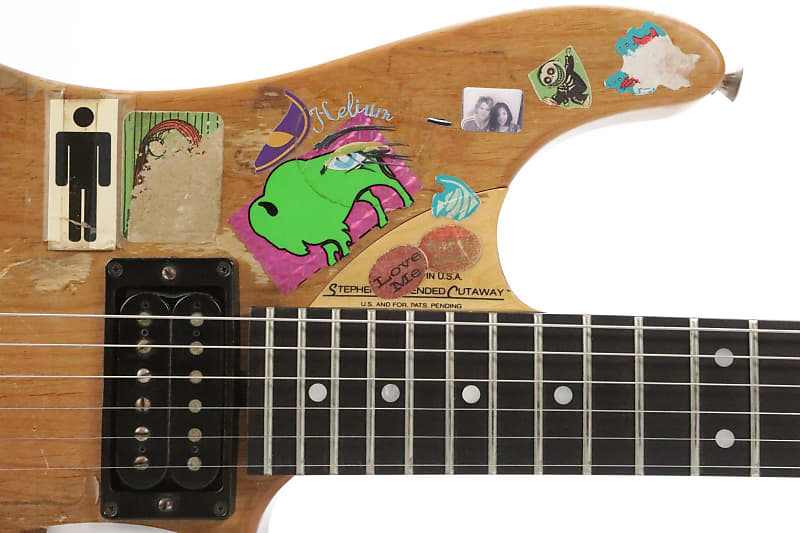 1991 Washburn N4 Nuno Stephen Davies Electric Guitar Silversun