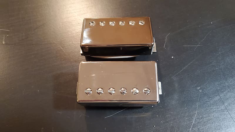 Gibson Burstbucker 1 and 2 Set 2013 - Chrome | Reverb