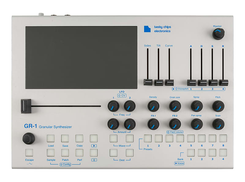 Tasty Chips GR-1 Granular Synthesizer Desktop Module (Silver) | Reverb