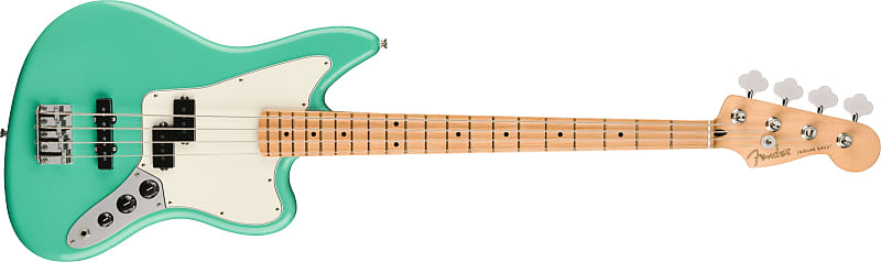 Immagine FENDER - Player Jaguar Bass  Maple Fingerboard  Sea Foam Green - 0149302573 - 1