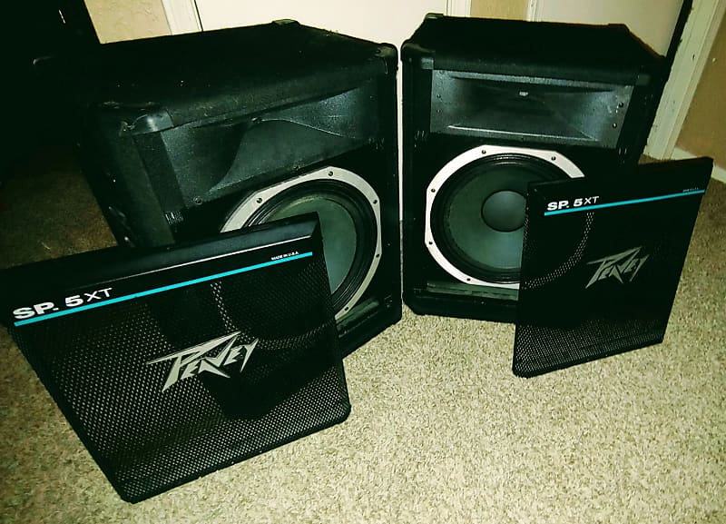 Peavey Speakers SP5XT PAIR Scorpion 15" Inch 500 watts Reverb