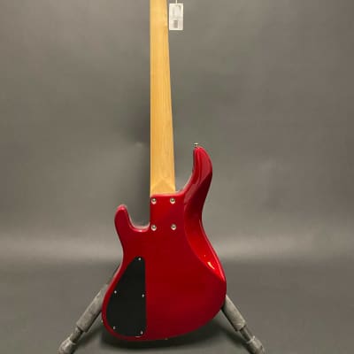 Bacchus Model 24 5-String Bass Candy Apple Red w/HSC image 6