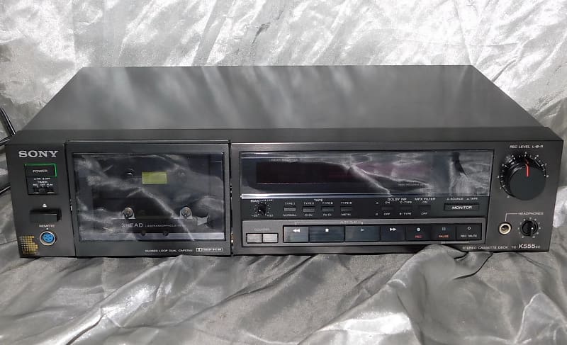 Sony TC-K555ES 3 head tape deck | Reverb