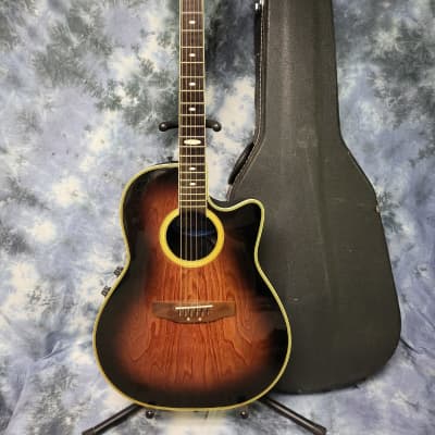 1999 Yamaha Compass Series CPX8M Cedar Top Acoustic Electric Guitar Pro  Setup New Strings Original Hard Shell Case | Reverb