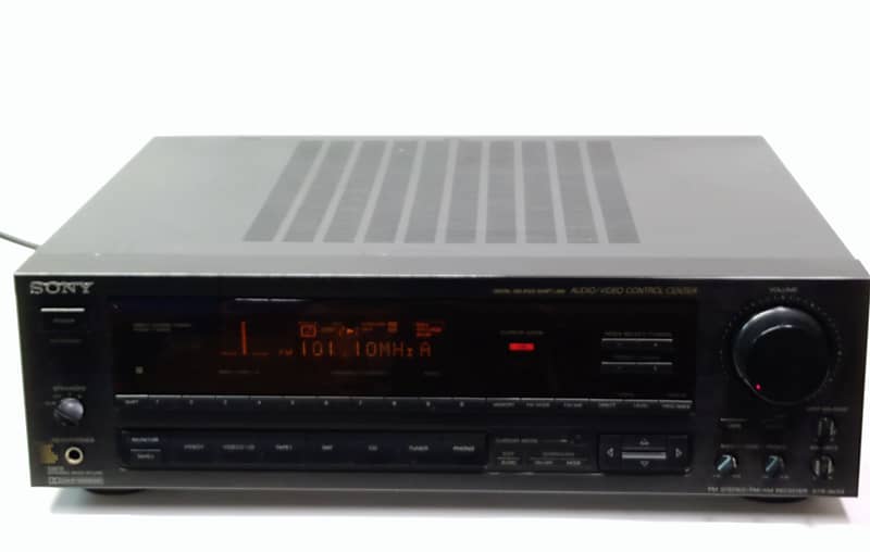 Sony STR-DE185 Black Digital AM/FM 2 Channels 190 W Stereo Receiver hotsell