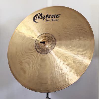 Bosphorus 22" Jazz Master ride cymbal (2418g) handcrafted + VIDEO SOUND FILE image 1