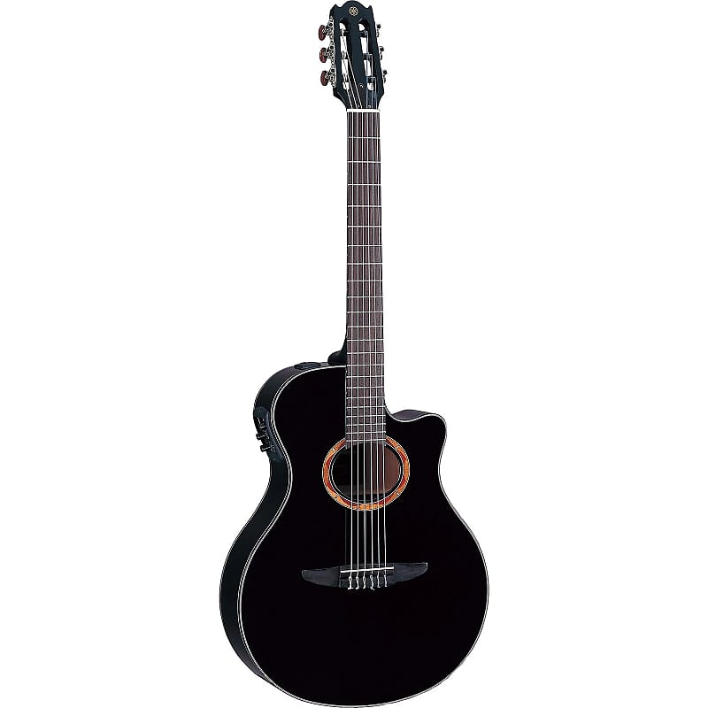 Yamaha NTX700 Acoustic Guitar Black image 1