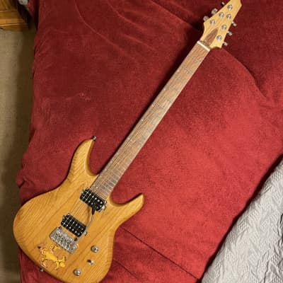 Highline Guitars Custom built ash wood guitar 2020 Natural Ash image 1