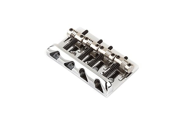 Fender American Standard Bass Bridge Assembly (2007-Present), Chrome image 1