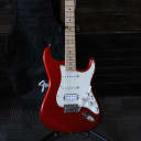2006 Fender Standard Stratocaster HSS Candy Apple Red MIM 60th Anniversary w/Bag