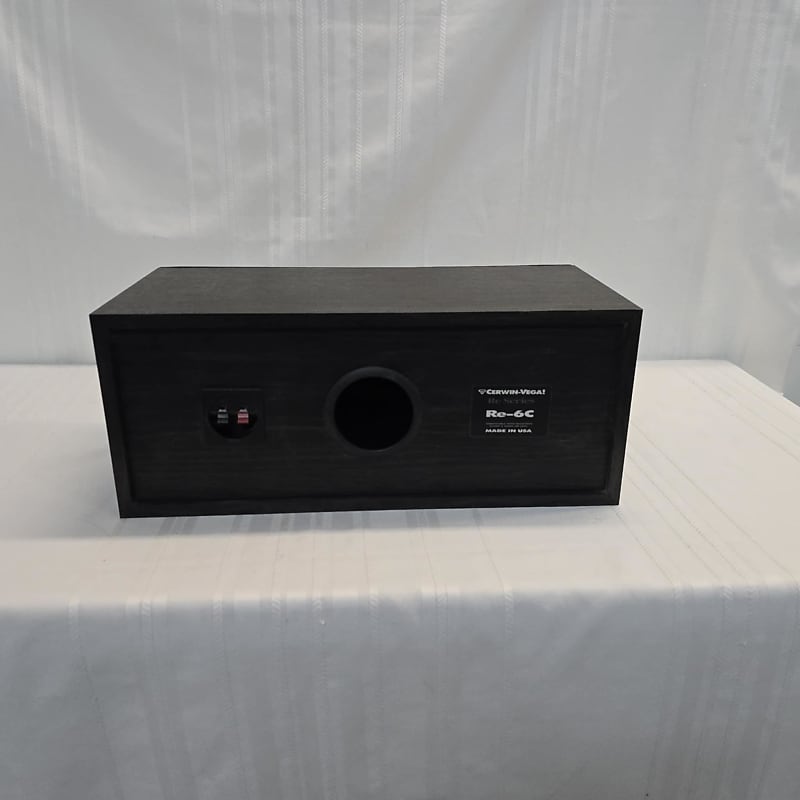 Cerwin-Vega RE-6C Center Speaker RE Series - Black  			