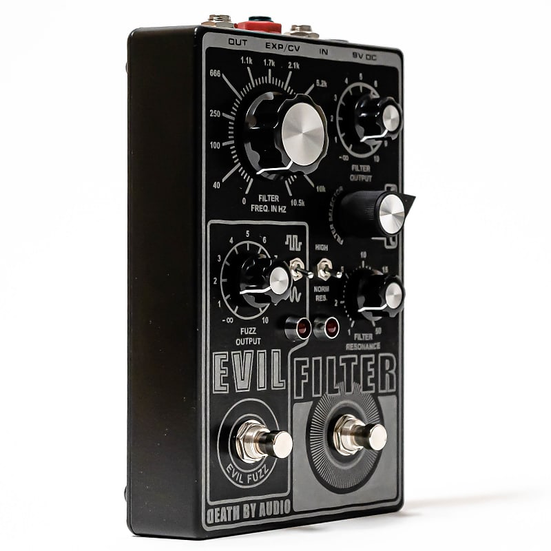 Death By Audio Evil Filter - Multi Mode Filter Fuzz Effect Pedal